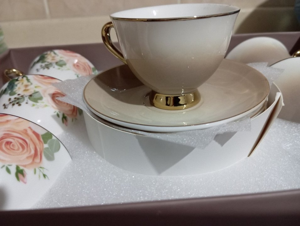 Bej Gri Klasik Tabak Seti - Görsel 3