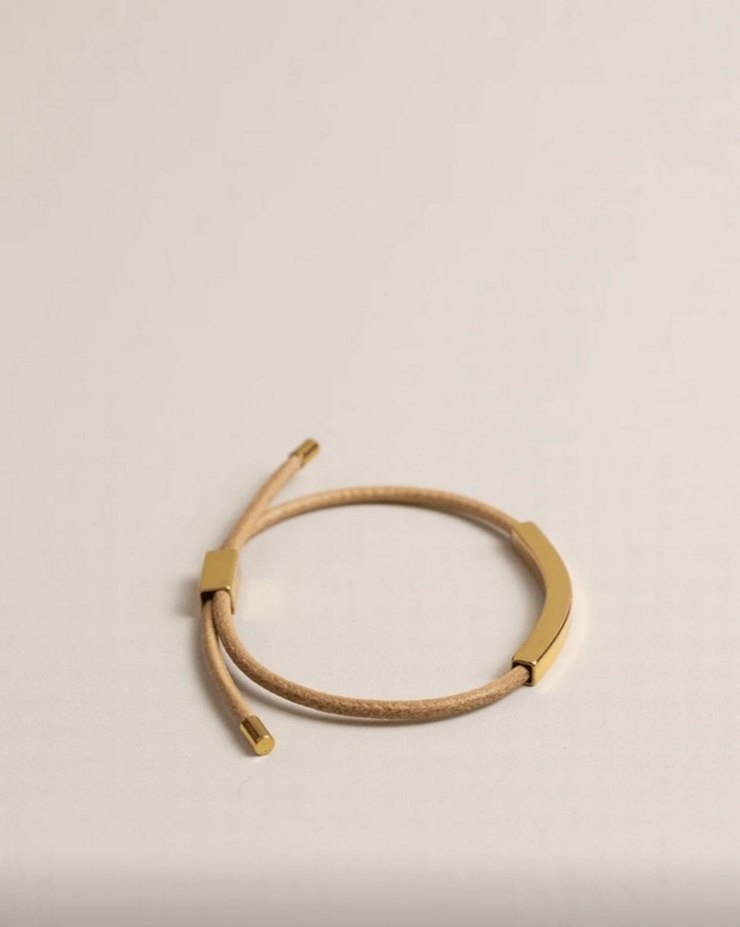 Minimalist Gold renk şık Kadın Bileklik - Görsel 4