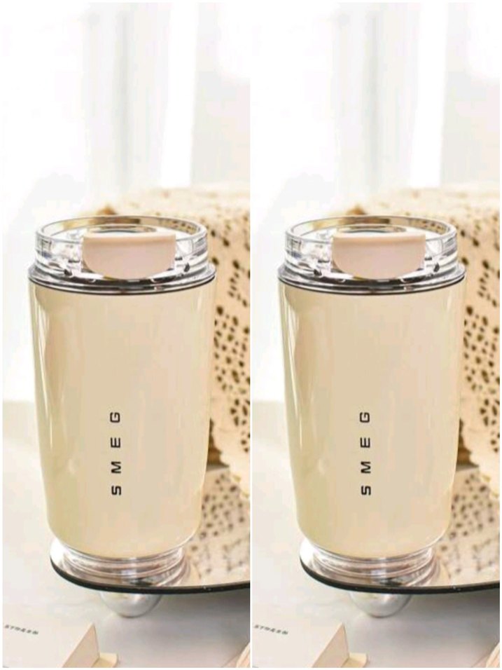 Smeg bardak termos bej(fildişi) renk sıfır kutusunda - Görsel 3