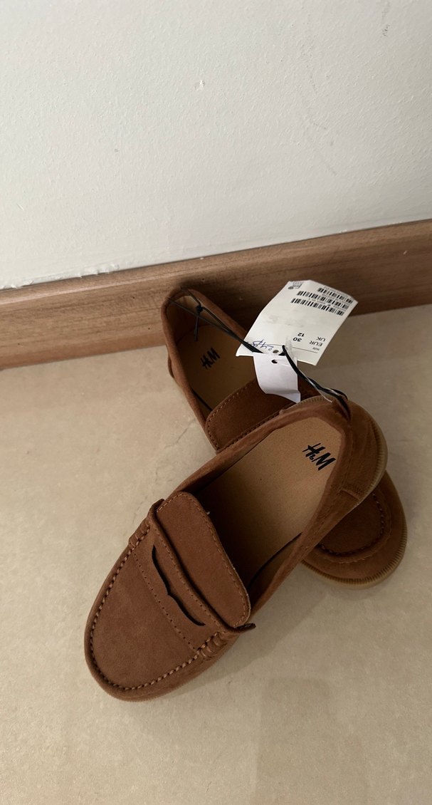 Bej Süet Tokalı Erkek Çocuk Loafer - Görsel 4