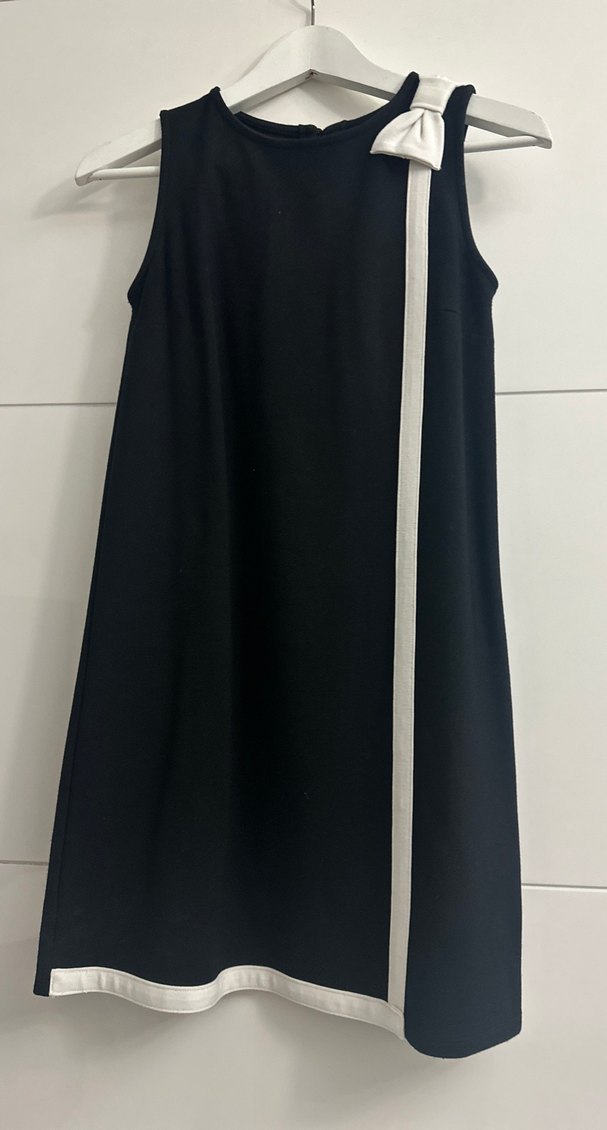 Kadın Siyah Midi Triko Elbise - Görsel 3