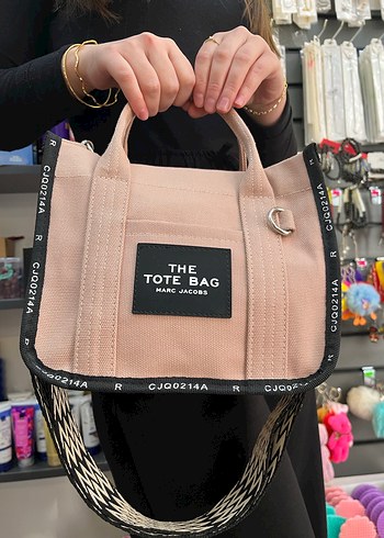 Pembe Deri Buckled Street Style Tote Çanta - Görsel 2