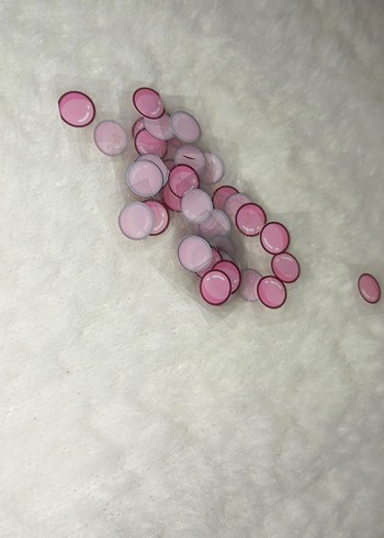 pembe nokta sticker