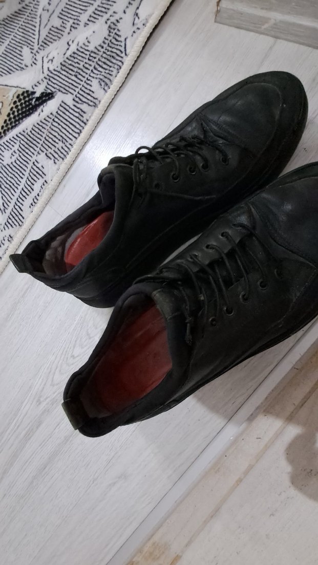 Siyah Bağcıklı Erkek Klasik Ayakkabı - Görsel 2