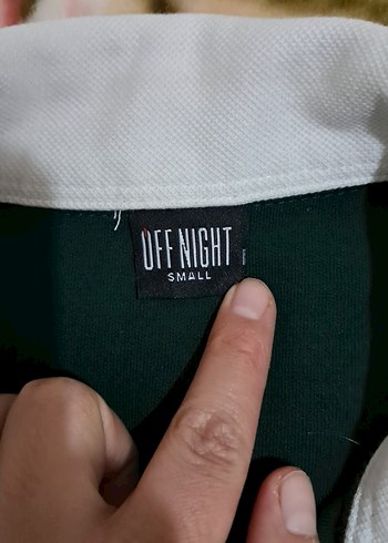 Erkek beyaz yeşil Uzun Kollu Polo Yaka Tişört - Görsel 2