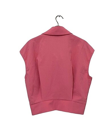 Kısa Gömlek -Crop - Bluz - Görsel 2