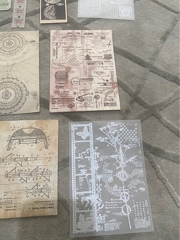 Gazete Kupürü- Kırtasiye Ürünleri - Küçük Mektup Kağıtları - Görsel 6