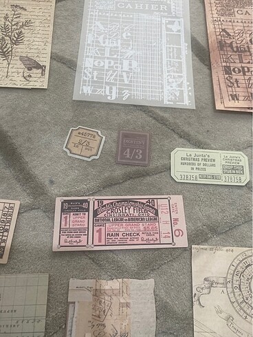 Gazete Kupürü- Kırtasiye Ürünleri - Küçük Mektup Kağıtları - Görsel 8