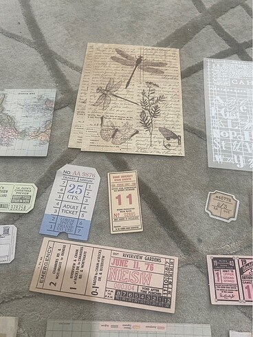 Gazete Kupürü- Kırtasiye Ürünleri - Küçük Mektup Kağıtları - Görsel 9