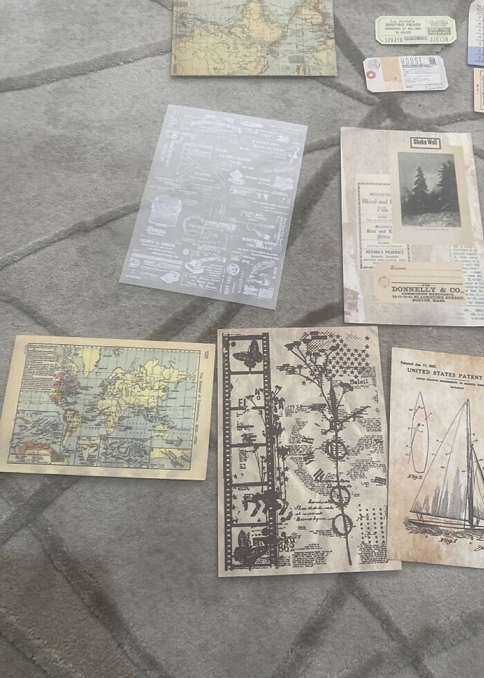 Gazete Kupürü- Kırtasiye Ürünleri - Küçük Mektup Kağıtları - Görsel 2