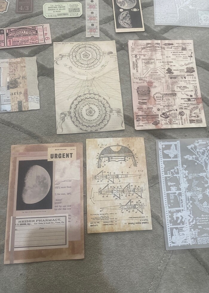 Gazete Kupürü- Kırtasiye Ürünleri - Küçük Mektup Kağıtları - Görsel 5