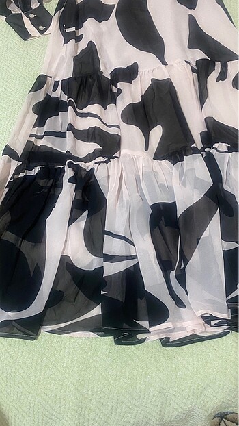 Uzun Tül Elbise - Görsel 5