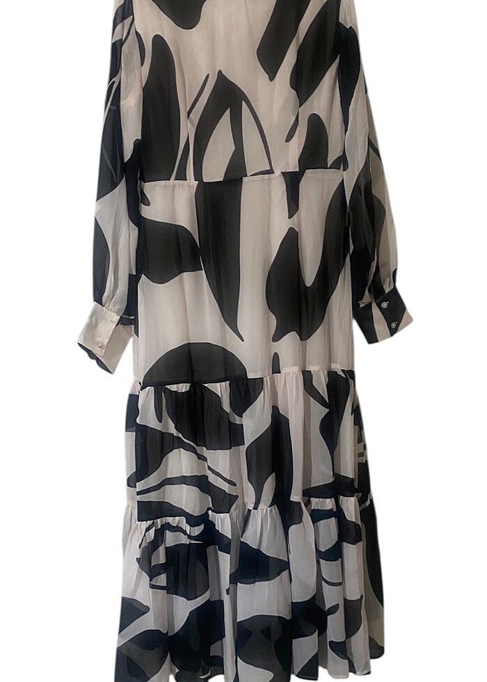 Uzun Tül Elbise - Görsel 2