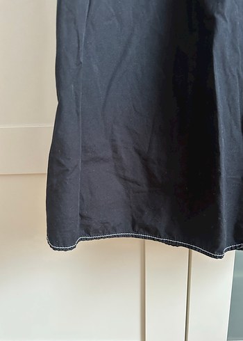 Siyah askılı elbise - Görsel 4