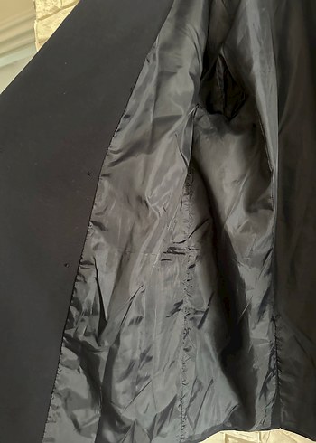 Düğmeli Siyah Kadın Blazer Ceket - Görsel 4