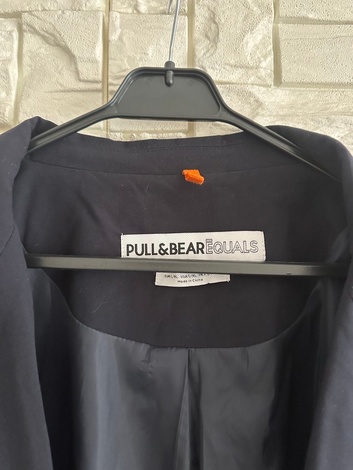 Düğmeli Siyah Kadın Blazer Ceket - Görsel 2