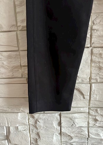 Siyah Kadın Kumaş Pantolon - Görsel 2
