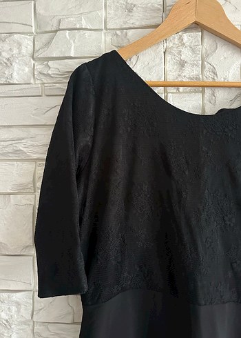 Siyah Özel Dikim Kadın Elbise - Görsel 2