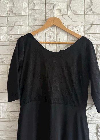 Siyah Özel Dikim Kadın Elbise - Görsel 4