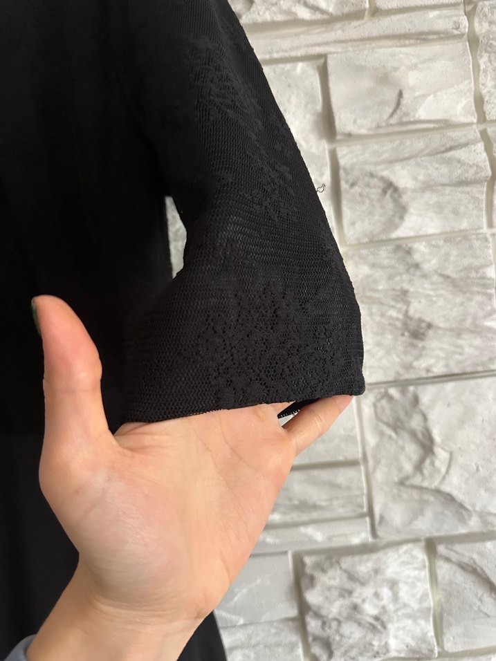 Siyah Özel Dikim Kadın Elbise - Görsel 5