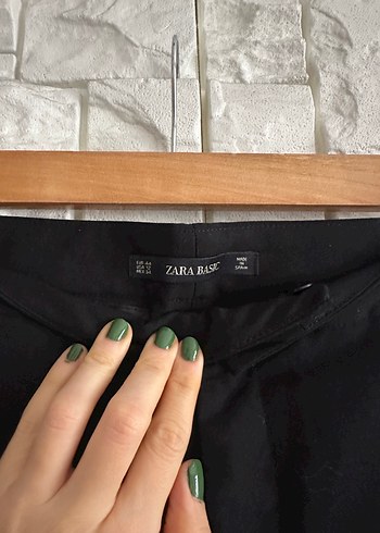 Siyah Kumaş Kadın Pantolon - Görsel 5