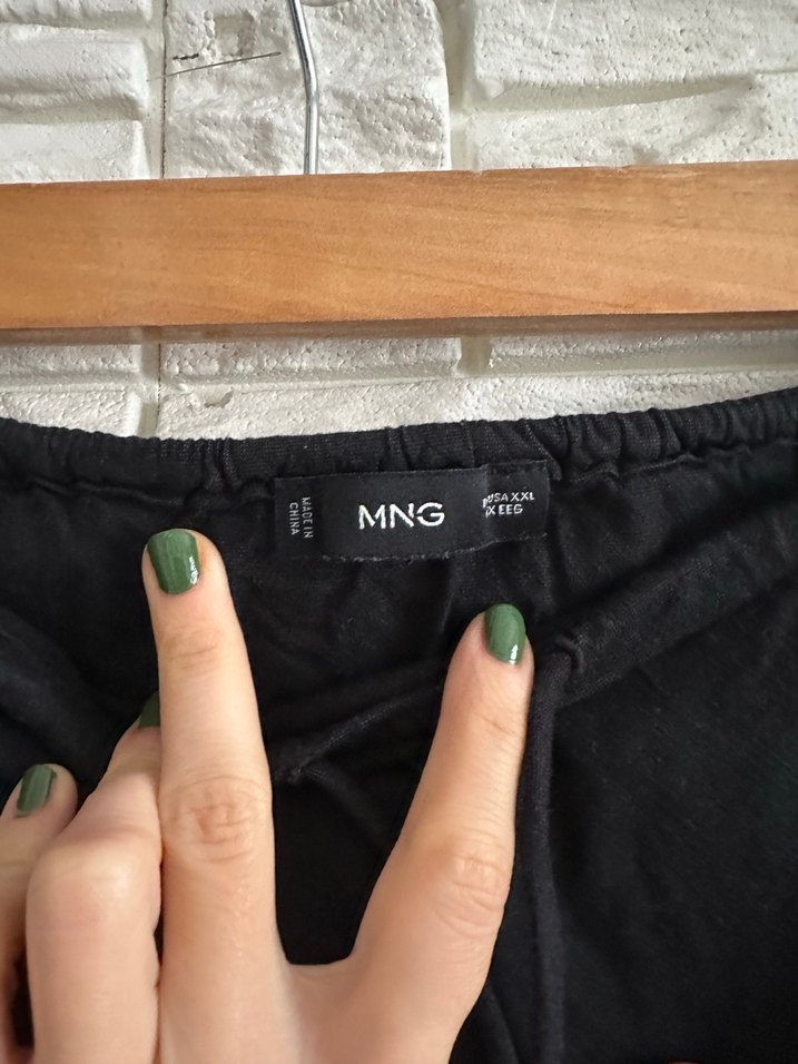 Kadın Siyah Midi Etek - Görsel 3