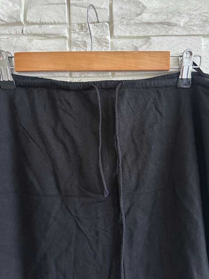 Kadın Siyah Midi Etek - Görsel 2