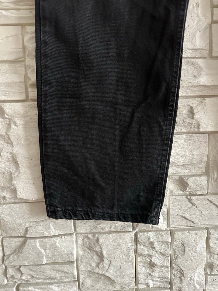 Siyah Regular Fit Kadın Kot Pantolon - Görsel 2