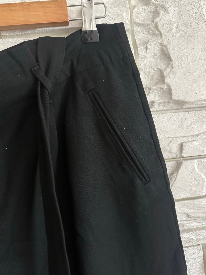 Kadın Siyah Kemerli Pantolon - Görsel 4