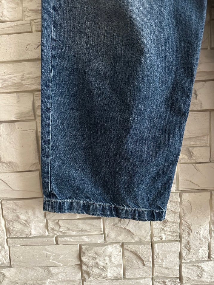 ZARA Bol Kesim Kadın Denim Pantolon - Görsel 2