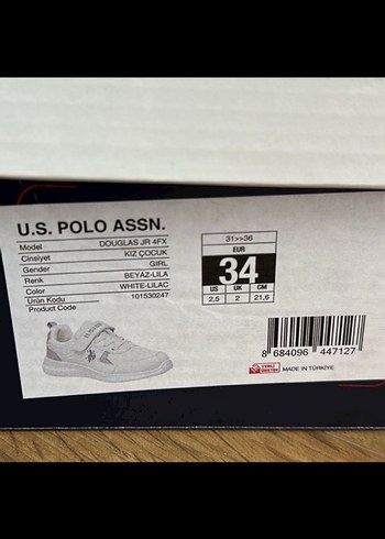 US POLO KIZ ÇOCUK AYAKKABI uysal034@hotmail.com - Görsel 6