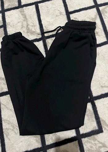 Siyah Kadın Rahat Kesim Eşofman - Görsel 2