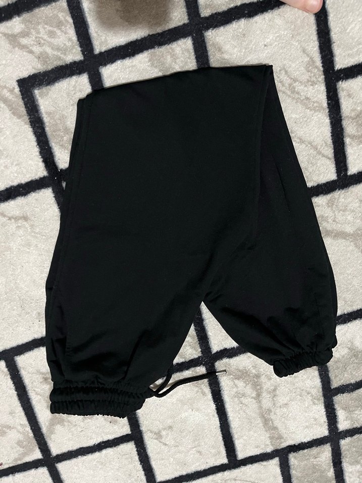 Siyah Kadın Rahat Kesim Eşofman - Görsel 3