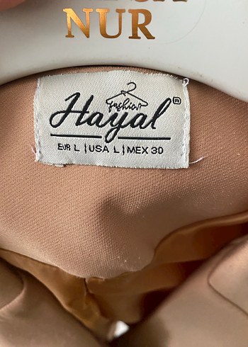 Diğer Düğmeli Bej Kadın Blazer Ceket