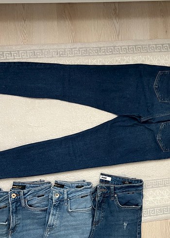 26 Beden lacivert Renk Lacivert Normal Kesim Skinny Kadın Denim Pantolon