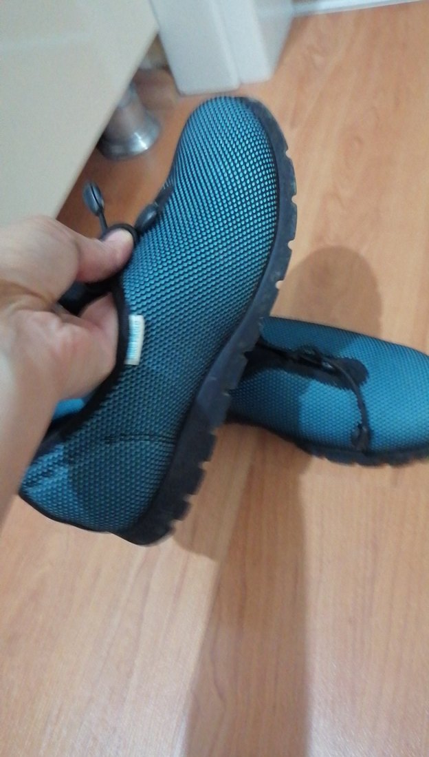 Erkek Mavi Spor Ayakkabı Velcro Detaylı - Görsel 4