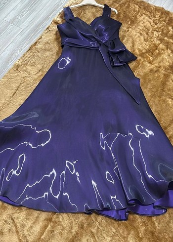 Mor Abiye Elbise - Görsel 2