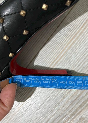 Zımba Detaylı Stiletto - Görsel 5