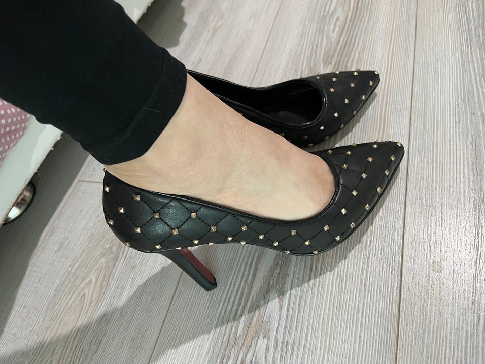 Zımba Detaylı Stiletto - Görsel 4