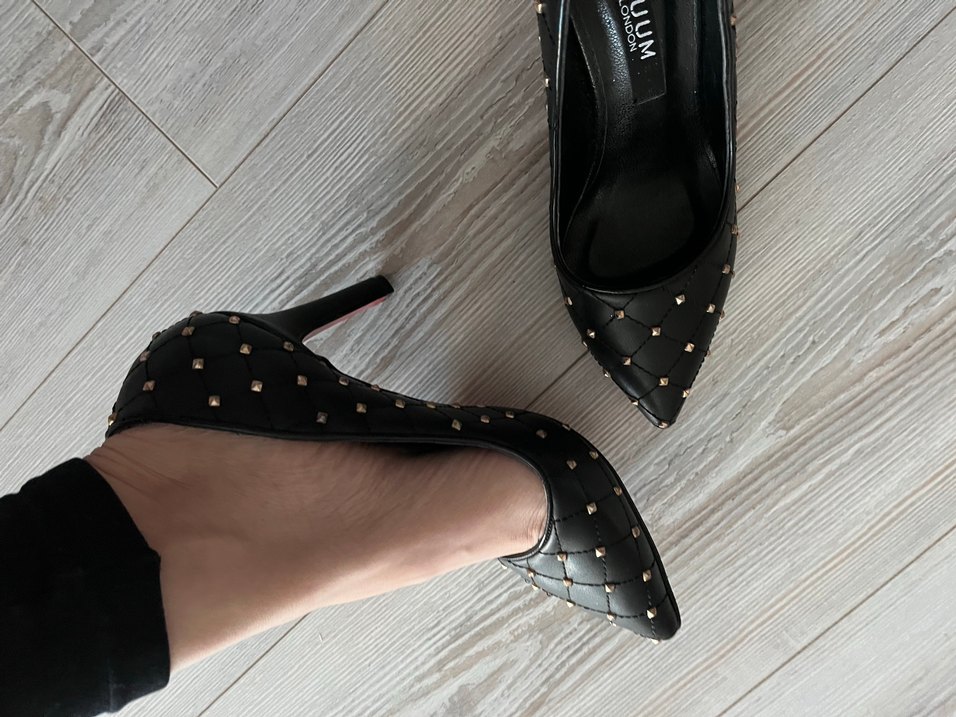 Zımba Detaylı Stiletto - Görsel 3