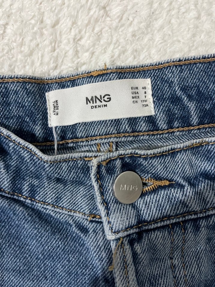 Mango Kadın Denim Pantolon - Görsel 3