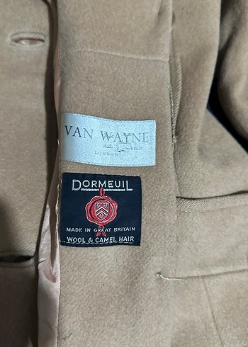 Van Wayne Yun Ve Deve Tuyu Kumasli Erkek Ceket