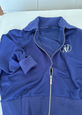 Mavi Markalı Sweatshirt - Görsel 2