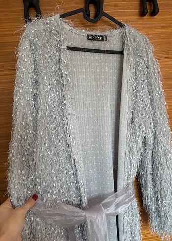 Gümüş Püsküllü Şık Abiye - Görsel 2