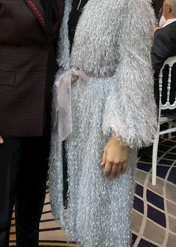 Gümüş Püsküllü Şık Abiye - Görsel 4