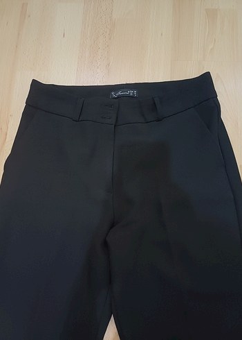 Siyah Kumaş Pantolon - Görsel 2