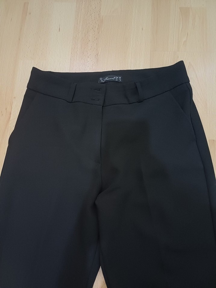 Siyah Kumaş Pantolon - Görsel 2