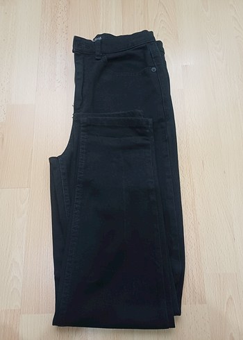 Siyah Mom Jean Pantolon - Görsel 4