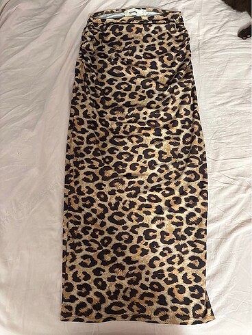 pull & bear leopar etek