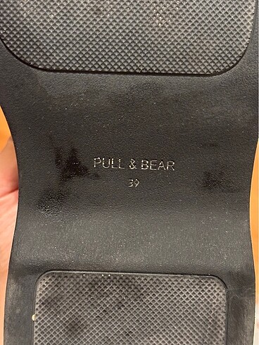 39 Beden pull & bear platform terlik